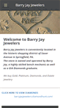 Mobile Screenshot of barryjayjewelers.com