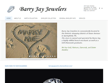 Tablet Screenshot of barryjayjewelers.com